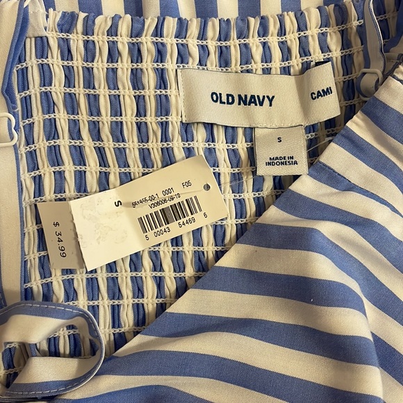 Old Navy Blue & White Striped Dress - Picture 6 of 6